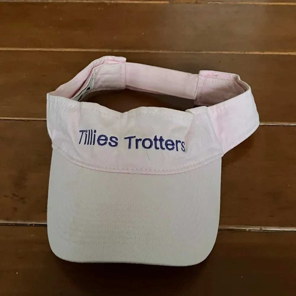 Pink Tillie's Trotters Visor